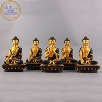Phật Giáo tây tạng Tantric Wufang Phật Phật Resin Mạ Vàng Sơn Năm Trí Tuệ Phật Tôn Giáo Cung Cấp Phật Giáo Nguồn Cung Cấp tượng thiên thủ thiên nhãn