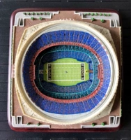НФЛ регби Новый Орлеан Святой Мерседес-Бенц-Динг Стадион 3D-шокирующая модель.
