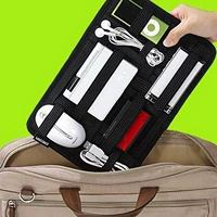 GRID-IT túi lót bảng lưu trữ đàn hồi Phụ kiện kỹ thuật số du lịch túi đa chức năng lưu trữ hoàn thiện - Lưu trữ cho sản phẩm kỹ thuật số túi airpod