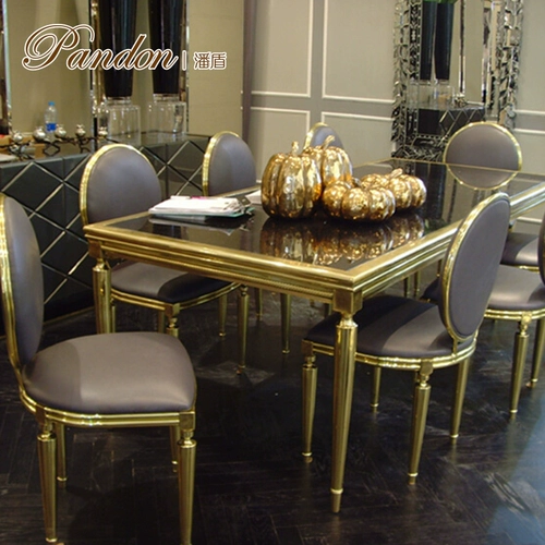 Современная мебель, прямоугольная вилла из нержавеющей стали