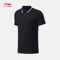 Li Ning áo ngắn tay nam 2018 mới đào tạo loạt áo cotton thể thao mùa hè áo thun polo nam