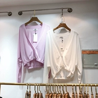 Hàn Quốc 2018 mùa thu mới mỏng màu rắn đơn ngực áo len bên ngoài thời trang giản dị của phụ nữ áo khoác ngắn thủy triều áo khoác cardigan