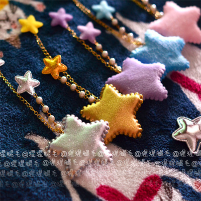 taobao agent ● Orangutan ● Hand -made stars hairpin