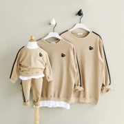 Quần áo trẻ em 2018 thu đông 2018 phiên bản Hàn Quốc mới của phụ huynh-trẻ em mặc áo len mùa đông phù hợp với gia đình ba mẹ con trang trí nhà