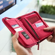 Hộ chiếu du lịch giữ đa chức năng gói tài liệu gói hộ chiếu bảo vệ túi tài liệu túi chống nước giữ vé 20 nhân dân tệ