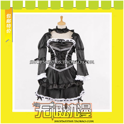 taobao agent Idol Master Cinderella Girl Kanazaki Lanzi Gothic Cosplay Cosplay Clothing Anime Free Shipping