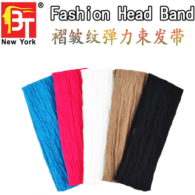 taobao agent Fold bundle with towels, head scarf, fashion head band face wash, makeup hair strap