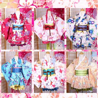 taobao agent Arctic COSPLAY clothing rental live all members of the bathrobe awakening full set+wig+wooden 屐