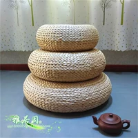 Dày bến tàu ngồi tatami vội vã chuẩn bị tròn futon đệm mây mat kiểu Nhật thiền rơm mat yoga - Ghế đệm / đệm Sofa đệm ghế papasan