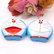 Hộp đựng kính áp tròng mới M020 Máy mèo kính áp tròng trường hợp Doraemon mate hộp - Kính râm