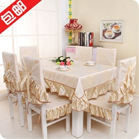 Новая бесплатная доставка столовая столовая стул костюм тканевая столовая стул стул рукав рукав подушка столовая скатерть