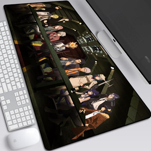 HITMAN Reborn Putian Gangji Yingjiu Temple Temple Temple Teacher Mouse Put of Mouse Pad Keyboard Anti -Schipping Table Cushion