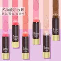 Đích thực tất cả các xung quanh màu trang điểm stick blush stick blush cream stereo bóng mũi bóng sửa chữa thanh công suất ánh sáng cao nằm tằm que má hồng etude house