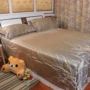 Nhà dệt may trang nhã 60s bộ đồ giường bằng vải satin 1,8 m bộ giường đôi chăn ga gối - Quilt Covers chăn sưởi điện