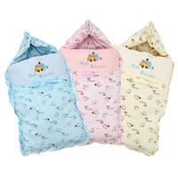 Детское хлопковое одеяло, детский спальный мешок для новорожденных для младенца