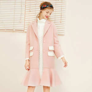 Lecho 2018 mùa thu và mùa đông nữ phần dài đuôi cá len ulzzang áo len áo