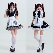 Người giúp việc mới mặc trang phục cosplay đen trắng trang phục công chúa liti COS trang phục chụp ảnh anime vui nhộn - Cosplay