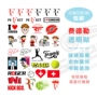 Federer RogerFederer quần vợt trong suốt cuộc thi sticker người hâm mộ cổ vũ và cổ vũ dán hoạt động không thấm nước bóng tennis dunlop hộp 4 quả