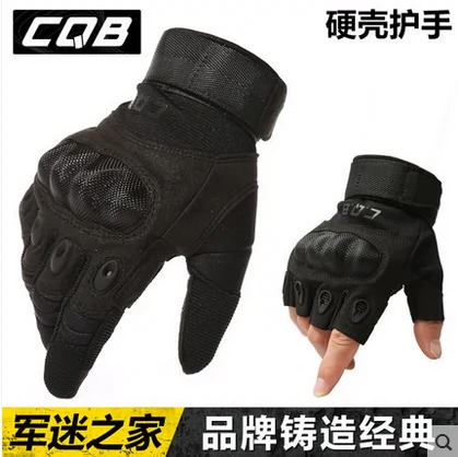 Cqb, износостойкие нескользящие уличные тактические перчатки, без пальцев, черный орел