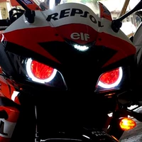 Kawasaki Ninja ninja250 300 13-14-15 năm EX300R đèn pha Xenon đèn thiên thần - Đèn HID xe máy đèn pha xe máy led