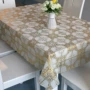 PVC khăn vải không thấm nước bàn cà phê mat khăn trải bàn dùng một lần khăn trải bàn chống dầu mềm khăn trải bàn ăn cao cấp