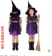 Halloween Trẻ Em Trang Phục Bé Gái Cos Phù Thủy Nhà Ảo Thuật Trình Diễn Trang Phục Cosplay Phù Thủy Công Chúa Váy Đầm