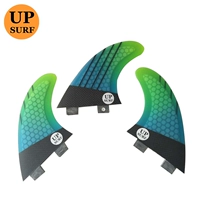 UpSurf Surfing Fin Surfboard Fin Double Tabs Surfing Accessory Accessory