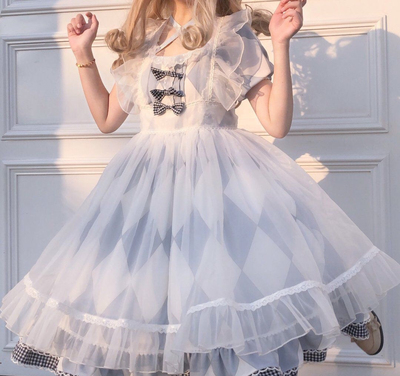 taobao agent 【Spot goods】Confession Balloon Gemini OP Alice Sister Sisters and Sisters Lolita Lolita skirt