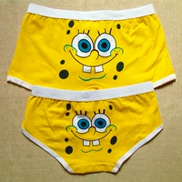 SpongeBob SquarePants Cotton Nam Boxer Quần Dễ Thương Cartoon Cặp Vợ Chồng Quần của Phụ Nữ Quần Tam Giác quần lót cặp đôi chất lượng