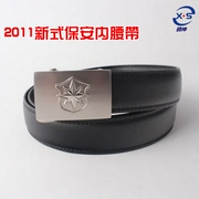 骁 神 2011 mới an ninh bên trong vành đai vành đai của nam giới tự động khóa da đai đen