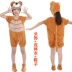 Bộ đồ hóa trang sư tử cho trẻ em biểu diễn văn nghệ trang phục biểu diễn đáng yêu cho bé chất liệu sợi polyester Trang phục