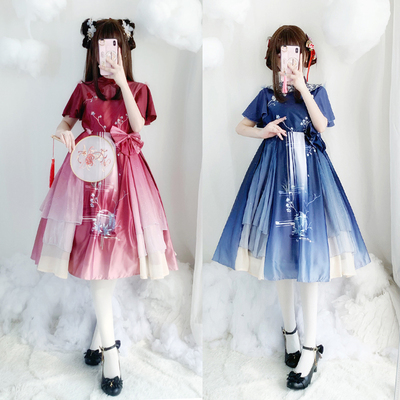 taobao agent Genuine protecting glasses, summer clothing, dress, Lolita style