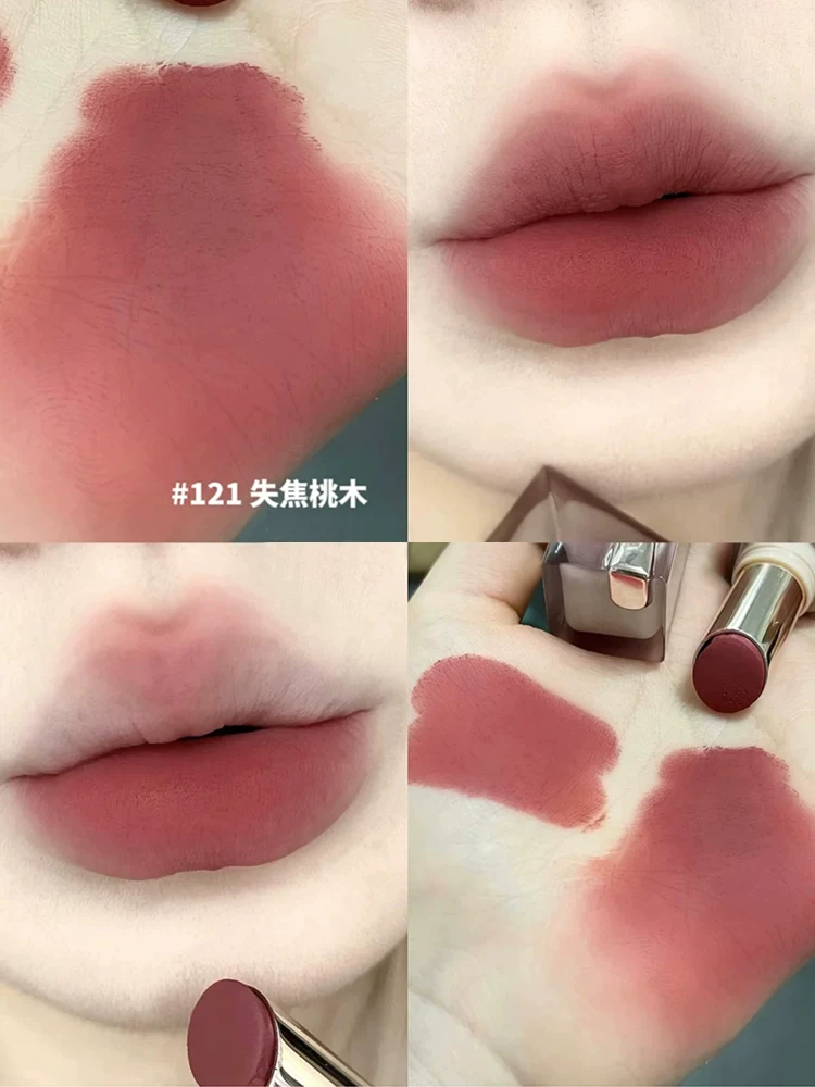 Joocyee, красный (черный) чай, помада, матовая помада, блеск для губ, зеркальный эффект, интенсивная гидратация