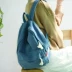 Túi vải phium vai nữ phiên bản Hàn Quốc của trường Sen ba lô nhỏ Sinh viên đại học Hàn Quốc túi cảm giác cô gái cổ điển balo nam đi làm Ba lô