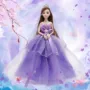 3D Real Eyes Dress Up Barbie Girl Toy Ice Princess Barbie Doll Hộp quà tặng - Búp bê / Phụ kiện bộ trang điểm cho bé