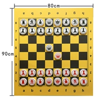Портативные магнитные шахматы обучение шахматы мягкая ткань шахматная доска магнитная демонстрация международные шахматные лекции