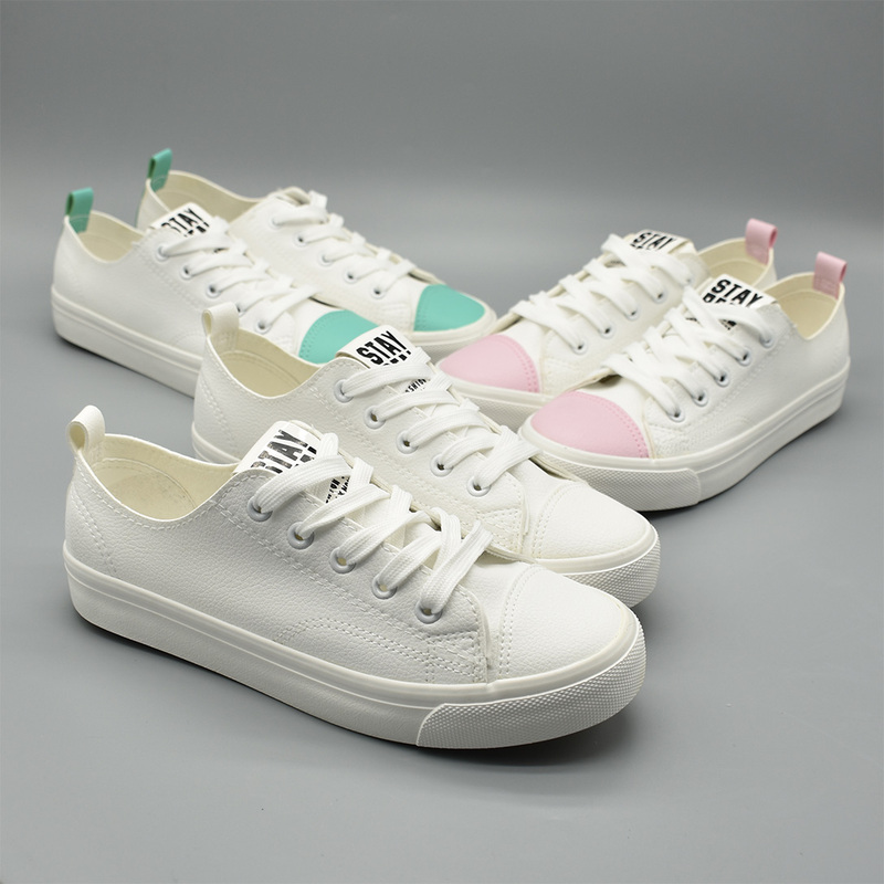 leather sneakers women white