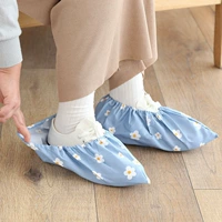 Нескользящие бахилы в помещении для школьников, дышащие износостойкие носки
