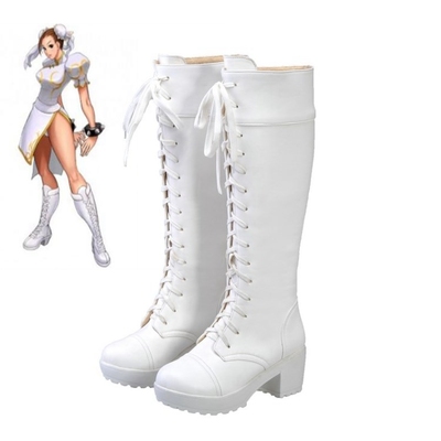 taobao agent Street Overlord Street Fighter Street Fighter Chunli COS Shoes COSPLAY shoes