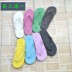 Phụ nữ thời trang giản dị mới phẳng với phim hoạt hình flip-flops bãi biển bình thường flip-flops màu rắn nhà Dép