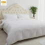 Khách sạn năm sao cotton satin trắng chăn bìa đơn khách sạn cotton tinh khiết trắng đơn chăn đôi - Quilt Covers 	chăn phao siêu ấm	