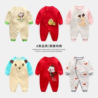 Детская пижама для новорожденных, осенняя одежда, удерживающее тепло нижнее белье, боди