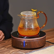 Trang chủ Deoktang mắt mèo nhỏ điện nhỏ bếp gốm sứ bếp thủy tinh nước sôi ấm trà đặt trà nóng điện - Bếp điện