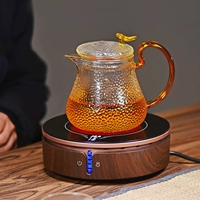 Trang chủ Deoktang mắt mèo nhỏ điện nhỏ bếp gốm sứ bếp thủy tinh nước sôi ấm trà đặt trà nóng điện - Bếp điện bếp từ zemmer