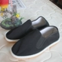 Giày nam Xishan giày đế xuồng màu đen Giày thường giày vải Giày nữ Bắc Kinh Giày vải đen Bắc Kinh Giày lười giày sneaker
