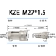 KZE3-08 Đầu nối nhanh đóng mở thủy lực bằng thép carbon đôi tự hàn kín áp suất cao máy móc nông nghiệp máy ép phun ống dầu ren trong