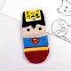 Hàn Quốc chính hãng Marvel DC cotton siêu anh hùng vớ cotton trẻ em vớ trẻ em siêu nhân đội - Vớ