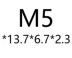 hạt sắt hạt vuông hình chữ nhật phần nhôm hình chữ nhật trượt nut M3M4M5M6M8M10 