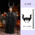 tranh halloween đơn giản Halloween Trẻ Em Trang Phục Cosplay Maleficent Phù Thủy Mẫu Giáo Trình Diễn Trang Phục Cô Gái Phù Thủy Đầm tranh halloween Trang phục haloween