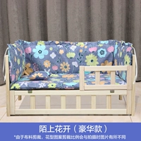 Полная деревянная роскошная кровать+постельное белье Mo Shanghua Bloom